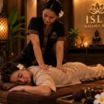 Masaż tajski wykonywany w ISLA Massage & Spa Warszawa